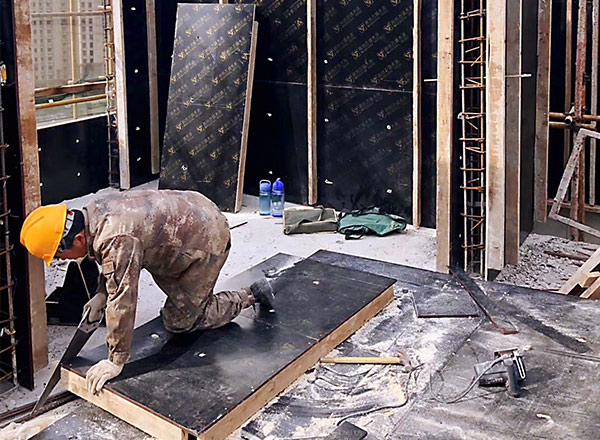 清水模板廠家實拍